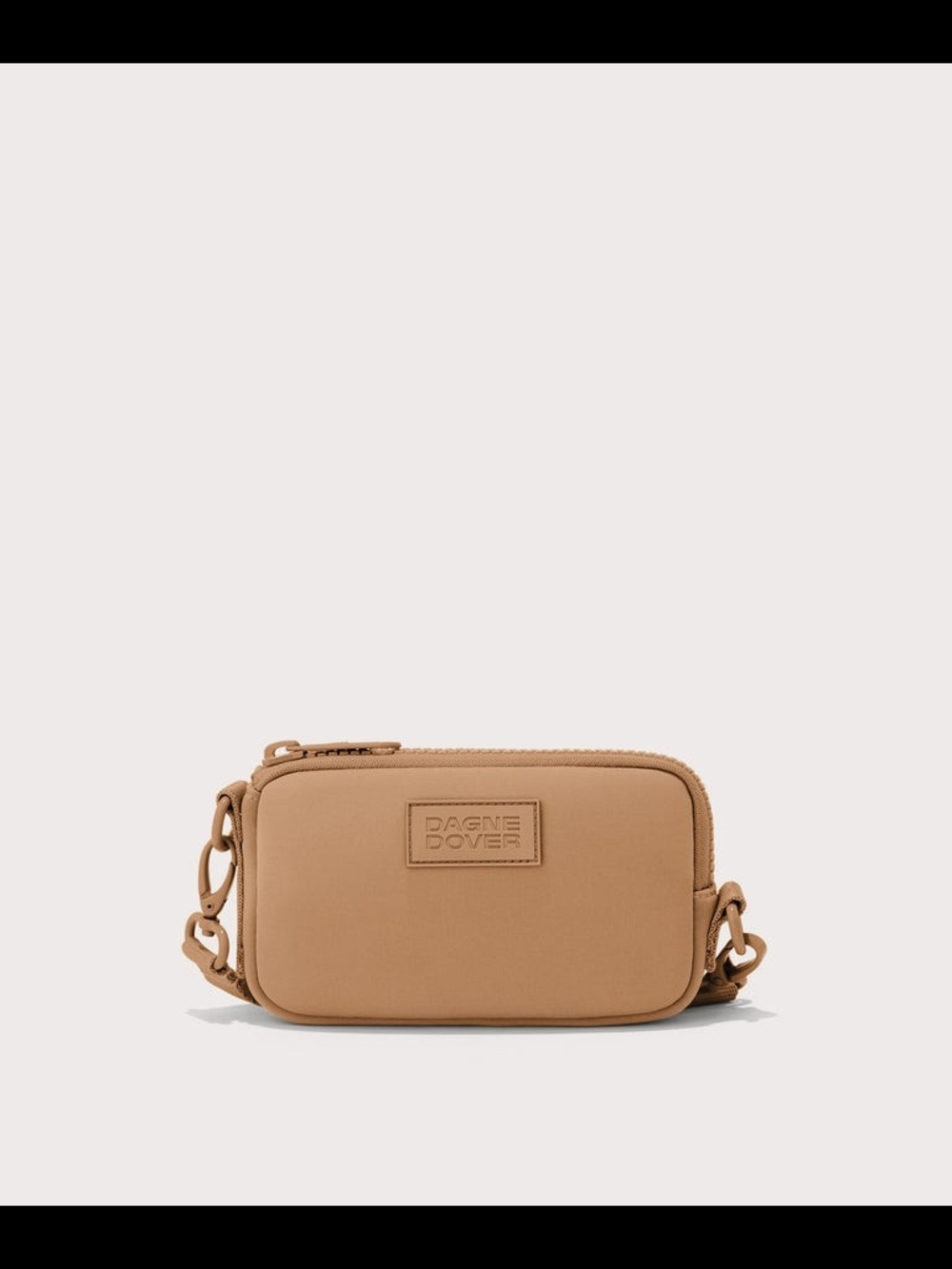 Dagne Dover Camel/Tan Crossbody Pouch